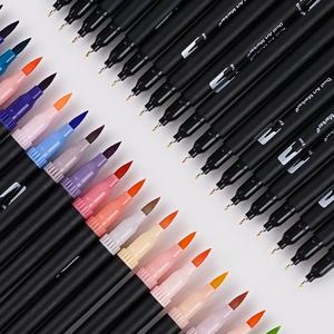 Set de Rotuladores de Acuarela Lavables para Niños, Marcador de Contorno a Base de Agua con Bolígrafo de Color, Papelería a Prueba de Aceite para Pintura Completa, Regalo para <span class=keywords><strong>Marcadores</strong></span> de Arte - Product Image 3