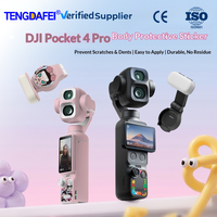 Autocollant de protection intégrale 3M pour Osmo Pocket 4 Pro, résistant aux rayures, sans résidus de colle, accessoire de protection pour caméra