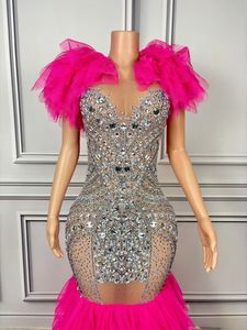 <span class=keywords><strong>Robe</strong></span> de mariée sirène de haute qualité AD2286 avec volants, robes pour femmes, élégante <span class=keywords><strong>robe</strong></span> de soirée en cristal de strass, <span class=keywords><strong>robe</strong></span> <span class=keywords><strong>d</strong></span>écontractée - Product Image 4