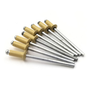 Remache Ciego de Alta Calidad, Suministro Directo de Fábrica, Acero Inoxidable y Aluminio con Cabeza Redonda Pintada en Color - Product Image 6