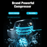 Baiwin Frozen Drink Slush Machine Commerciële 2-Tanks 12L Smoothies Maker Fruit Sap Slushmachine