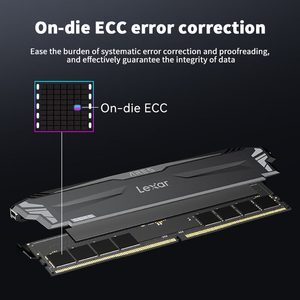 เสื้อกั๊ก DDR5 Ddr5หน่วยความจำ6400Hz, เสื้อกั๊กเล่นเกม Hynix A-Die ขนาด16GB - Product Image 2