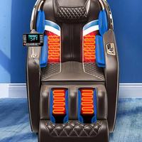 Fauteuil de massage professionnel réglable à commande vocale pour le corps entier, relaxation musculaire, soulagement de la fatigue, zéro gravité, pour la maison