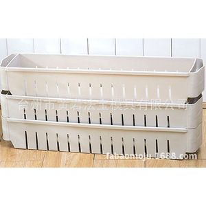 <b>Plastic</b> Storage Rack With <b>Wheels</b> Multi Layer Bathroom Kitchen Organizer Standing Type PP Material Easy To Move - Product Image 4
