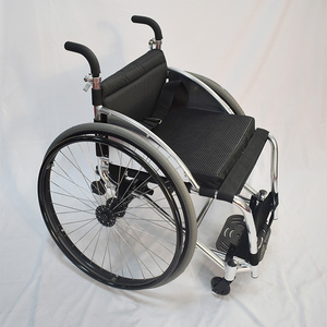 軽量アルミニウム手動ピンポンバスケットボール車椅子フレキシブルダンススポーツ車椅子 - Product Image 2