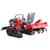 Mini tracteur pour l'agriculture tracteur agricole Nouveaux tracteurs de marche multifonctionnels Mini motoculteur