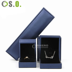 Caja de Joyería de Cuero PU Personalizada con Logotipo, Regalo de Lujo para Bodas, Anillos, Brazaletes, Pendientes, Colgantes y Pulseras - Product Image 6