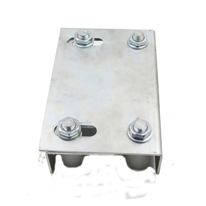 90 độ có thể điều chỉnh Con Lăn Đôi trên cửa trượt con lăn khung cố định tấm hướng dẫn để trượt mạnh mẽ để sửa chữa được thực hiện - Product Image 4