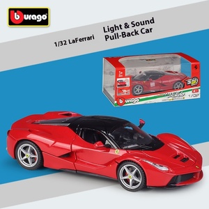 Bburago โมเดลของเล่นโลหะ laferrarii, โมเดลของเล่นแบบ1:32พร้อมไฟเสียงรถจำลองของเล่นเหล็กหล่อสำหรับเป็นของขวัญสำหรับเด็กและผู้ใหญ่ - Product Image 5