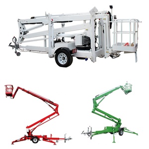 <span class=keywords><strong>12m</strong></span> 14m 16m 18m 20m 24m Trailer teleskopik Articulated Cherry Picker <span class=keywords><strong>Spider</strong></span> <span class=keywords><strong>Lift</strong></span> Towable <span class=keywords><strong>Boom</strong></span> <span class=keywords><strong>Lift</strong></span> - Product Image 1