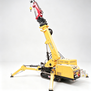 Minigrúa Araña de 3, 5, 8 y 10 Toneladas con Pluma Telescópica, Rotación de 360°, Elevación Hidráulica de 14m y Brazo Auxiliar - Product Image 2