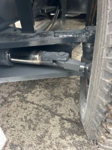 Chariot élévateur diesel d'occasion TCM FD100 10 tonnes 4,5 mètres à trois étages, importé du Japon, Shanghai - Product Image 5