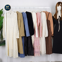 Vêtements d'occasion pour femmes, jupes longues en tulle d'été, articles d'occasion de haute qualité vendus au kilo ; exportation en gros d'usine
