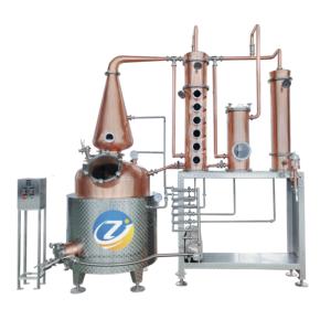 Distillateur ZJ 500l Copper Gin <span class=keywords><strong>vodka</strong></span> Distillateur tranquille Machine de distillation d'alcool Équipement de distillerie d'alcool - Product Image 4