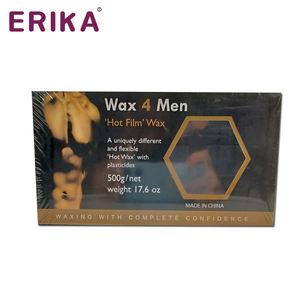 Fagioli di cera depilatoria da uomo Private Label 500g 4 profumi maschili blocchi di cera calda con confezione regalo - Product Image 2