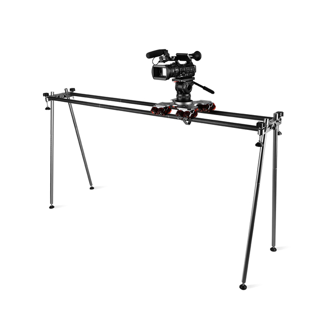 New LW0321 Carbon Fiber Track Dolly Portable Dslr Video Slider Dslr Track Dolly Camera Slider for Photography