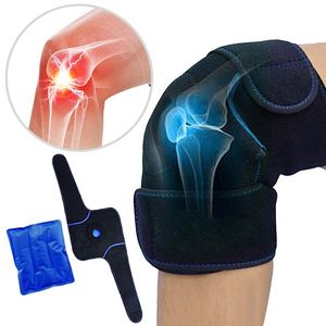 Practical Medical Hot and Cold <b>Compress</b> <b>Bag</b> for Sports Injury Pain Relief Knee Use with Strap Customized Size - Product Image 1