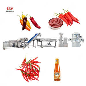 Gelgoog Ligne de production de pâte de piment coréen à petite échelle Machine Grinder Peppers Paste Line Production - Product Image 1