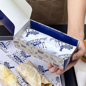 Hojas de Papel de Hornear de Silicona Antiadherentes Personalizadas, Papel de Pergamino Reciclable Seguro para Alimentos para Envolver Hamburguesas, Sándwiches y Productos de Panadería - Product Image 5