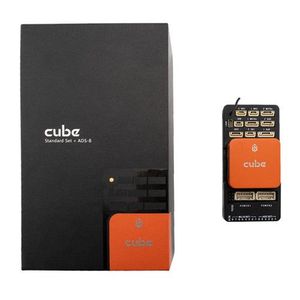 HEX <span class=keywords><strong>Pixhawk</strong></span> 2.1 <span class=keywords><strong>Cube</strong></span> <span class=keywords><strong>Orange</strong></span> Standard Set avec carte porteur Here 3 GPS ADS-B alimentée par batterie en plastique pour le modèle réduit RC éducatif - Product Image 6