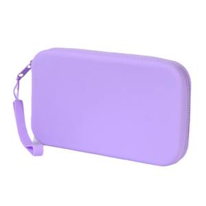 Porte-monnaie à fermeture éclair en silicone grande capacité |   Logo personnalisable et sangle détachable pour le rangement quotidien - Product Image 5