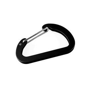 Venta al por mayor de fábrica: Lote de mini mosquetones de 4 cm baratos, llaveros de metal, mosquetones de aluminio, ganchos para bolsos, productos de ferretería. - Product Image 1