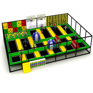 Équipement <span class=keywords><strong>de</strong></span> parc <span class=keywords><strong>de</strong></span> trampolines intérieur personnalisable, équipé <span class=keywords><strong>de</strong></span> filets <span class=keywords><strong>de</strong></span> protection, <span class=keywords><strong>de</strong></span> murs d'<span class=keywords><strong>escalade</strong></span> et <span class=keywords><strong>de</strong></span> blocs <span class=keywords><strong>de</strong></span> mousse adaptés - Product Image 3
