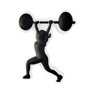 Accesorios Decorativos de Goma para Zapatos Crocs Wx MQ261, 2.5-3.5cm, para Fitness, Deportes, Levantamiento de Pesas, Zapatos de Cueva, Hebilla, Flor - Product Image 6