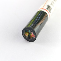 Cable Flexible de Cobre con Aislamiento XLPE y Revestimiento LSZH, Estándar IEC Huaqi WDZB-YJRY 5x1.5mm2, 450/750V