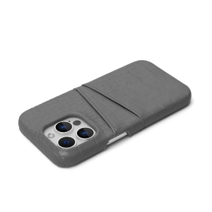 Coque de téléphone <span class=keywords><strong>portable</strong></span> antichoc élégante grise pour accessoires de Smartphone de style minimaliste IP12 13 14 15 Pro Max - Product Image 2