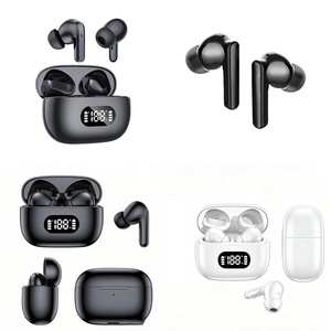Bestes Mini Kabelloses Stereo-Headset Smart-Touch-Steuerung HiFi-Sound LED-Energieanzeige Digitales Gehäuse für Reisen Büro Laufen Sport - Product Image 1