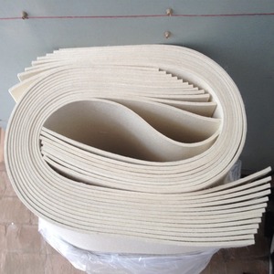 1000*1000mm dày 12mm màu xám trắng 100% tấm len công nghiệp - Product Image 5