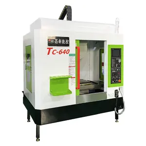 Mini cnc máquina de fresagem vertical TC-640, centro de máquina de fresagem vertical ferramenta central de três eixos quatro eixos cinco eixos