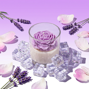 Vela Aromática de Cera de Soya de Gran Capacidad con Flor de Peonía Hecha a Mano, Adecuada para Decoración y Fragancia de Interiores - Product Image 1