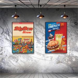 กล่องไฟแสดงโปสเตอร์ภาพยนตร์หลายขนาดกล่องไฟ <span class=keywords><strong>KFC</strong></span> - Product Image 6