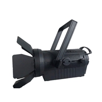 Projecteur Fresnel LED DMX 200W professionnel pour studio TV et théâtre, boîtier en aluminium, éclairage d'effet de scène