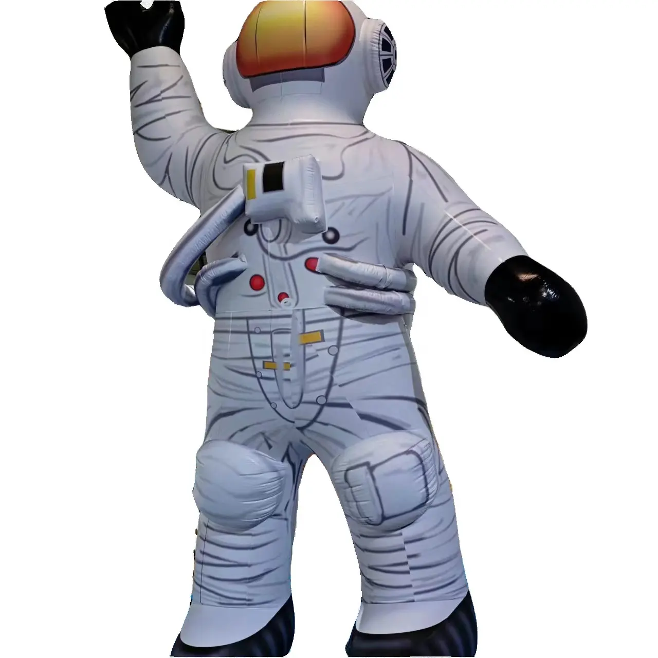 カスタム発光インフレータブル宇宙飛行士モデル気密PVCスペースインフレータブルモデルディスプレイ宇宙飛行士インフレータブルモデル