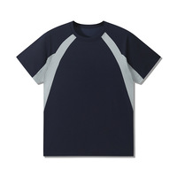 T-shirt décontracté confortable pour homme LAYENNE, best-seller, en polyester, manches courtes, vente en gros, grandes tailles, t-shirt personnalisé pour les loisirs