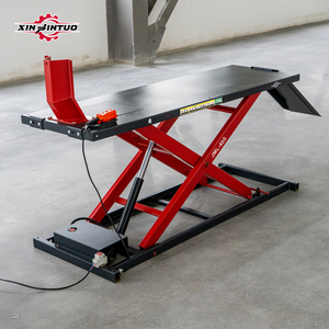 Elevador Hidráulico para Motocicleta Xinjintuo Mesa Elevadora Hidráulica con Rampa para Taller Soporte Elevador para Moto - Product Image 3