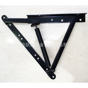 Bisagra para muebles de hierro de 2 mm de grosor, montaje en superficie para cajones de cama, diseño industrial, duradera - Product Image 4
