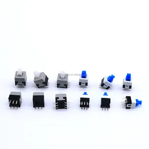 Xinwei 8*8 6pin through hole push button switch self-locking switch use for Toy