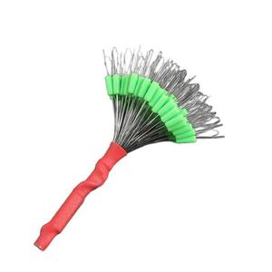 Granos de Silicona para Pesca, Tamaño 2SSML, Forma de Frijol, Reforzados, Paquete de 100 Unidades - Product Image 1