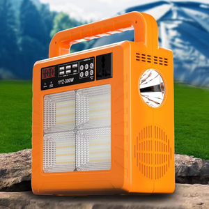 Station d'alimentation portable d'urgence avec batterie LiFePO4, onduleur à onde sinusoïdale pure, recharge solaire/AC/voiture pour le <span class=keywords><strong>camping</strong></span> - Product Image 1