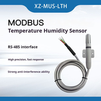 Sensor Suhu dan Kelembapan Presisi Tinggi RS485 Modbus XZ-MUS-LTH Detektor Lingkungan Pertanian