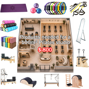 <span class=keywords><strong>Reformer</strong></span> de <span class=keywords><strong>Pilates</strong></span> de Madera de Roble Resistente con Colores Personalizables, Ideal como Equipo Portátil para Estudios de <span class=keywords><strong>Pilates</strong></span> y Uso Doméstico - Product Image 2