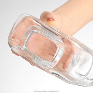 Botellas de Vidrio Grueso Transparente para <span class=keywords><strong>Vino</strong></span>, Forma Redonda Creativa, Botellas Vacías para Whisky, Brandy y Licores, 700/750 ml, Venta Caliente de Fábrica - Product Image 5