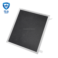 Filter Arang Aktif Karbon Penghilang Bau Aksesori Pembersih Udara Filtrasi Filter Karbon Aktif Rangka Aluminium