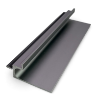 Poignées de porte et tirants de tiroir en alliage d'aluminium modernes en forme de T pour armoires de cuisine et commodes – Quincaillerie de meubles durable et antirouille