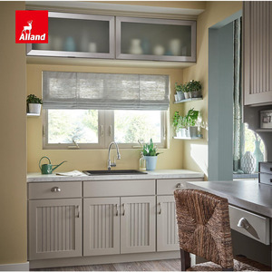 Armoire de bureau Alland Tillman Heights Maple <span class=keywords><strong>Chai</strong></span> <span class=keywords><strong>Latte</strong></span> Pewter Highlight, îlot de nourrissage pour animaux, armoire de buanderie pour <span class=keywords><strong>maison</strong></span> personnalisée - Product Image 3