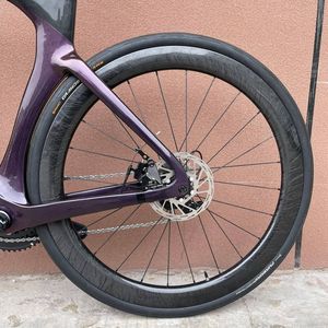 จักรยานวิ่งเวลท์ไทม์ไทรอัลลิ่ง Winowsports Factory Complete TT Bike 700C รุ่น T1000 โครงคาร์บอนไฟเบอร์สีดำ ใช้ชุดเกียร์ Shimano 105 รุ่น TT119 Co - Product Image 6